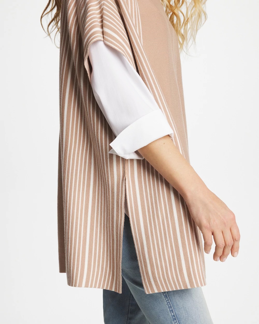 Chico's Turtleneck Sweater Poncho