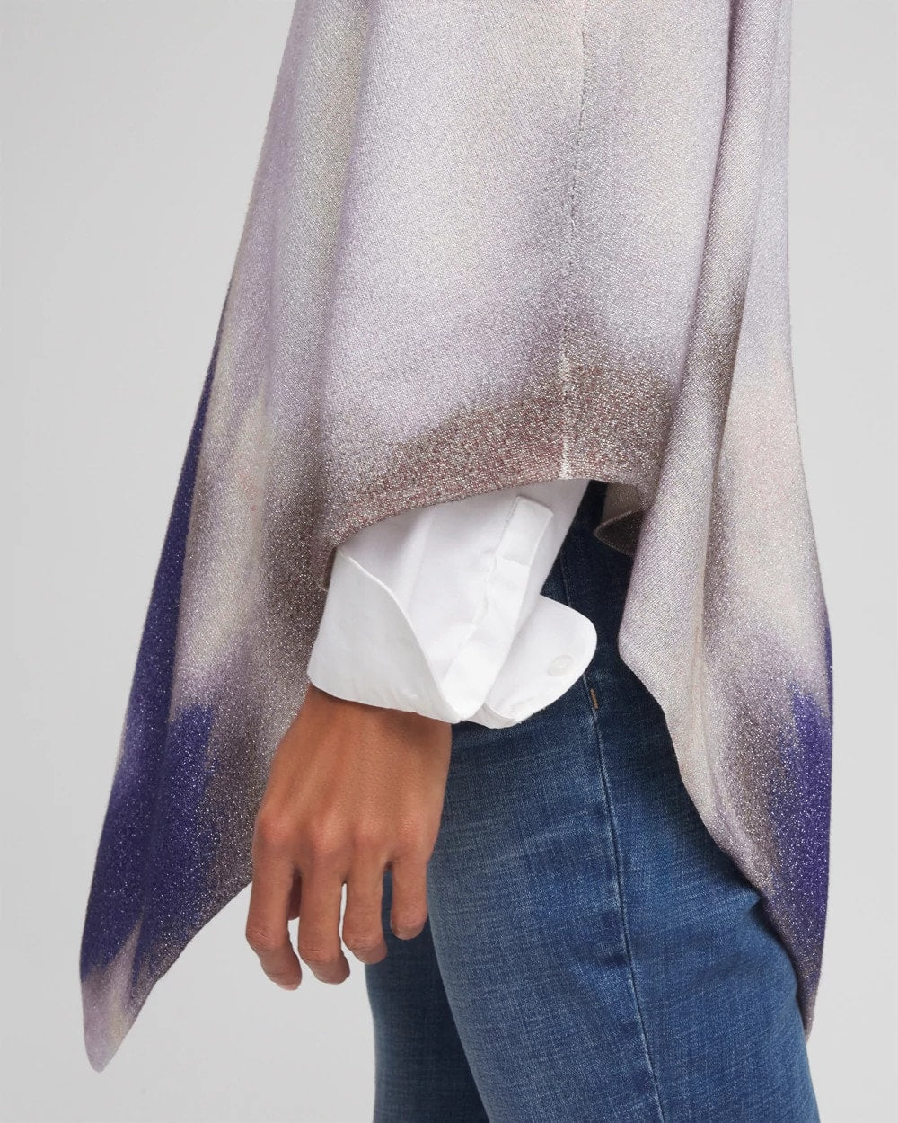 Chico's Convertible Knit Poncho