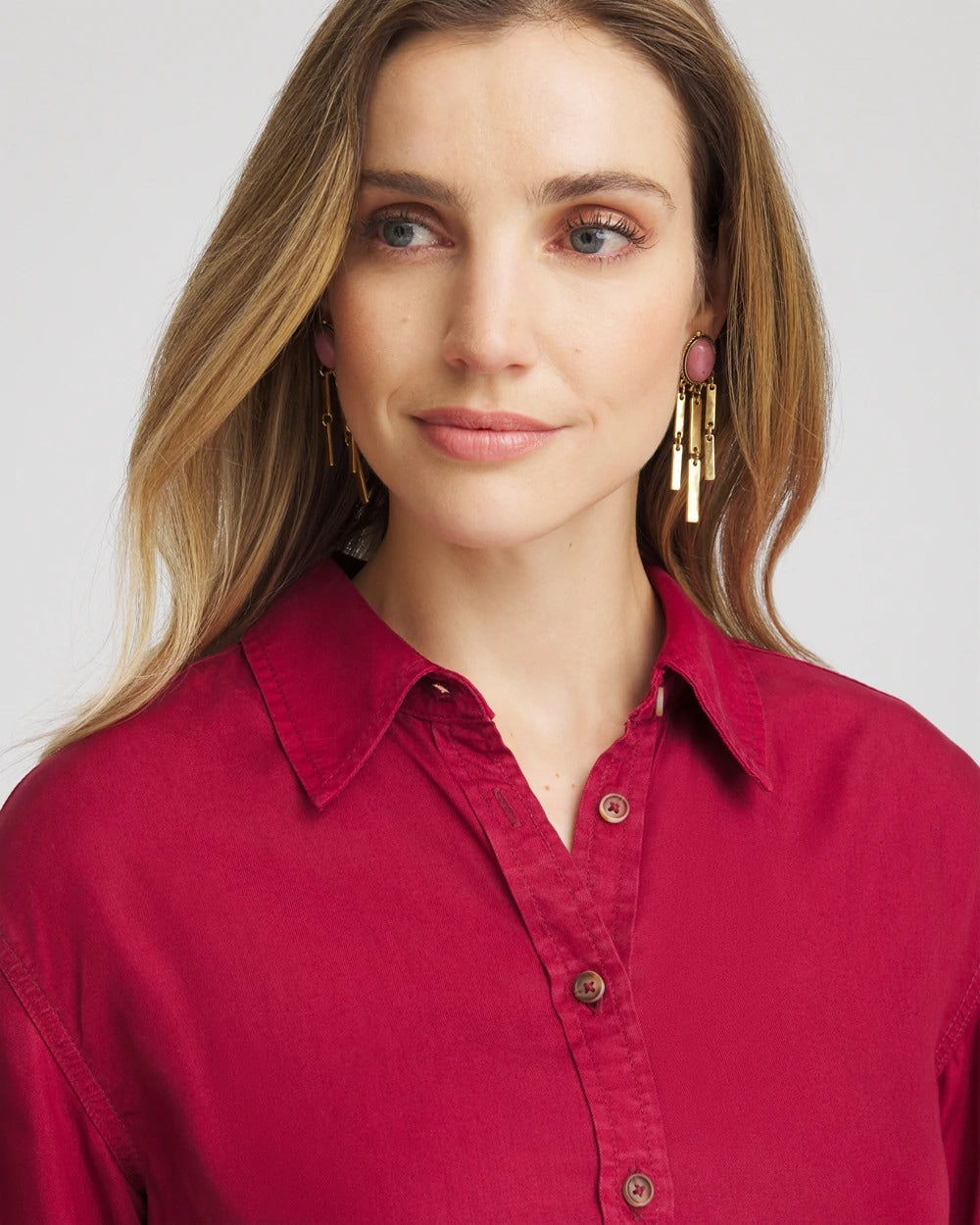 Chico's Tencel™ Classic Fit Shirt