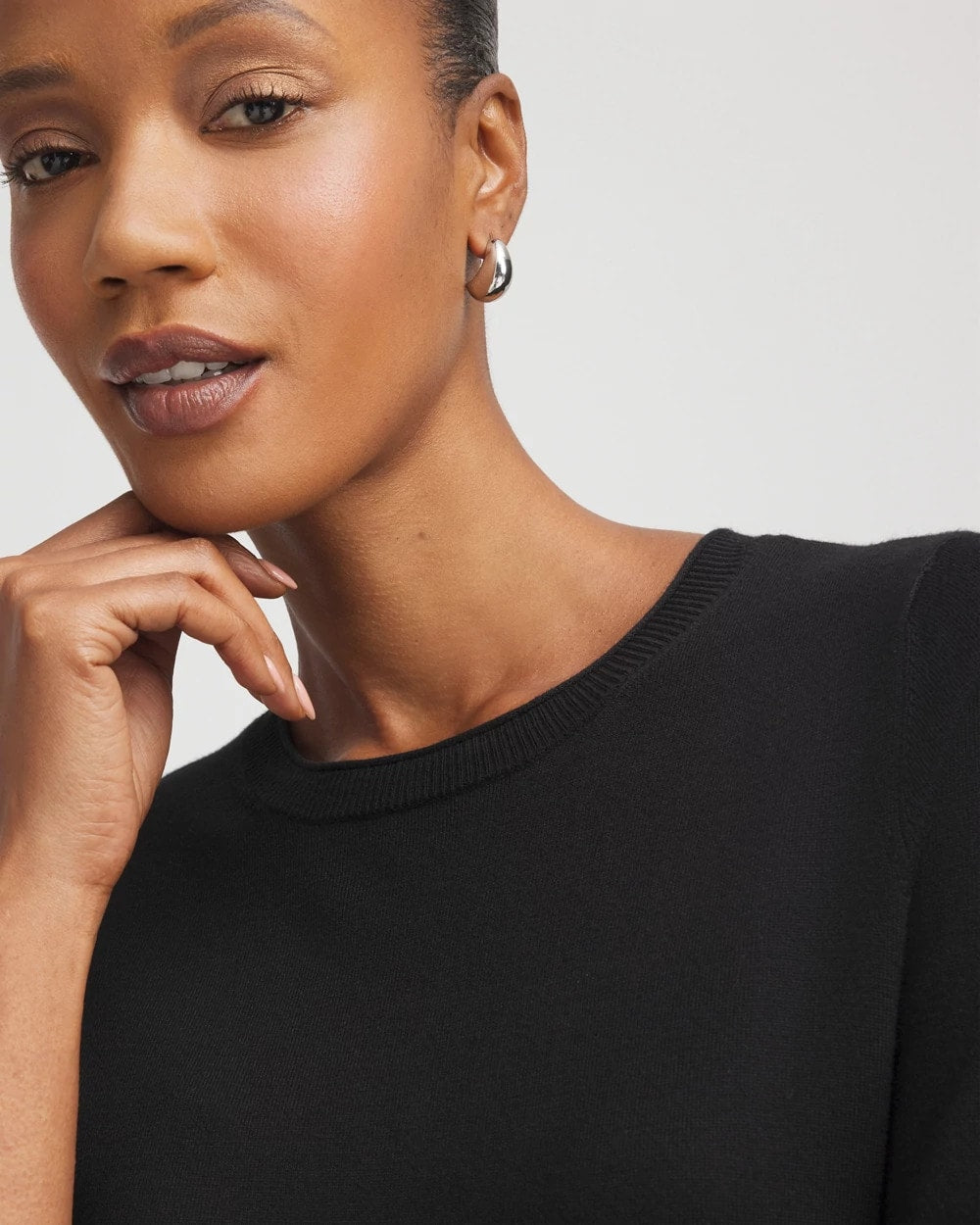 Chico's Ella Classic-Fit Sweater Tee