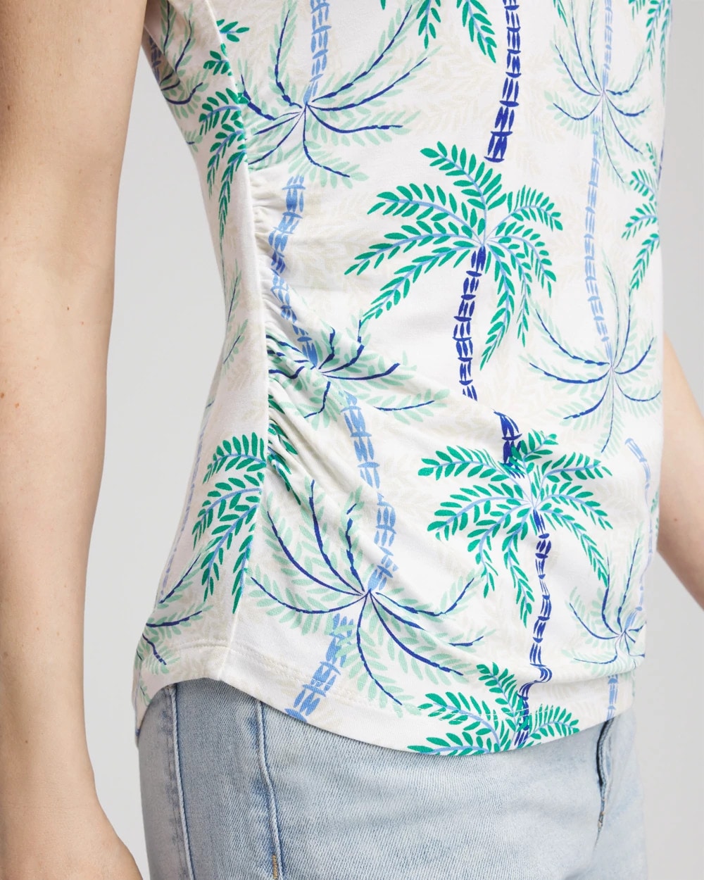 Chico's Cap Sleeve Dolman Tee