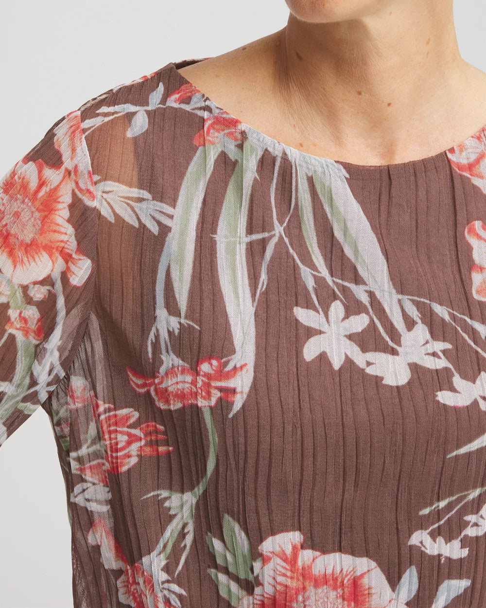 Chico's Textured Banded-Hem Top