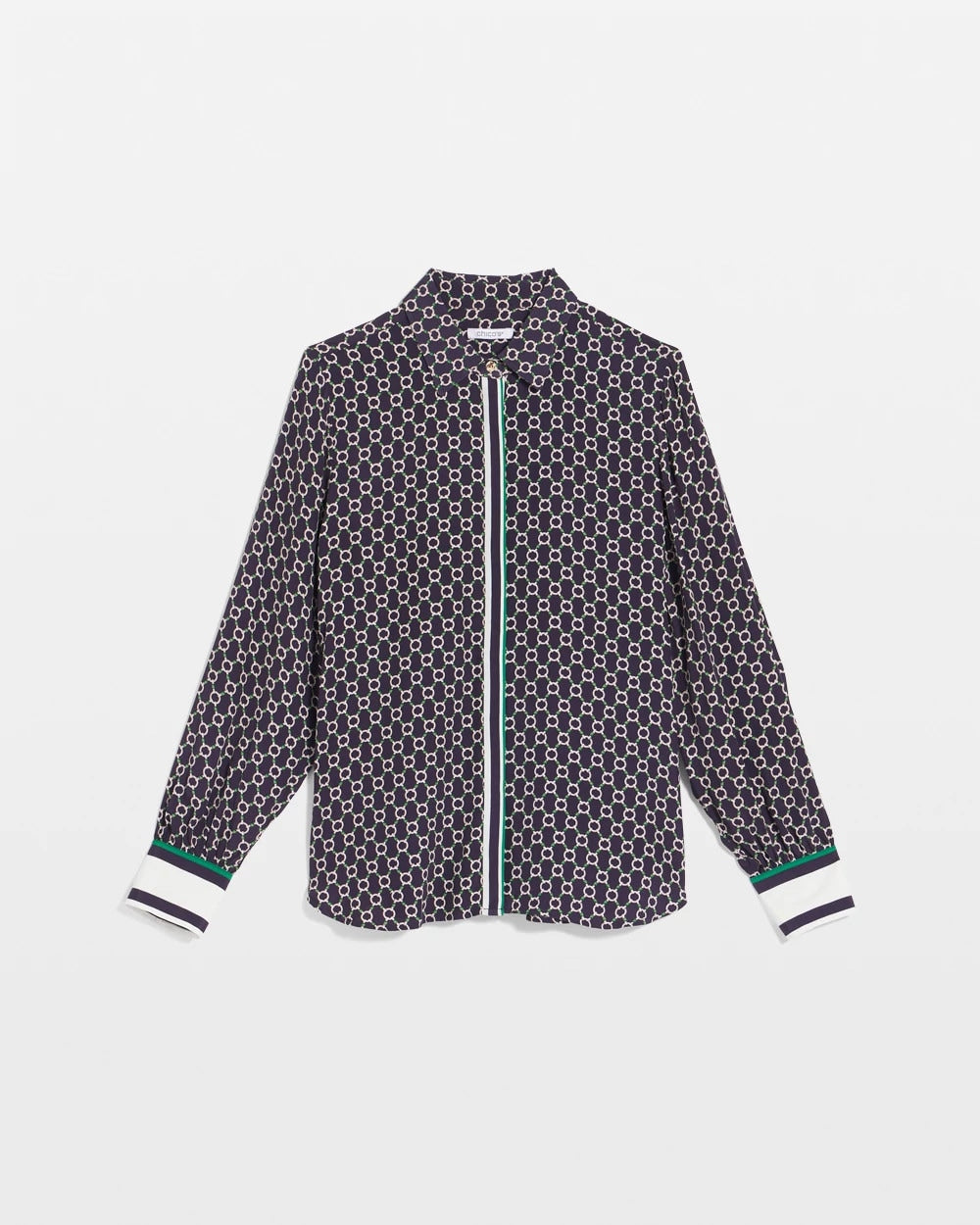 Chico's Faux Silk Twill Shirt