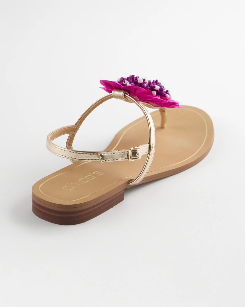Chico's Sunset Flower Sandal