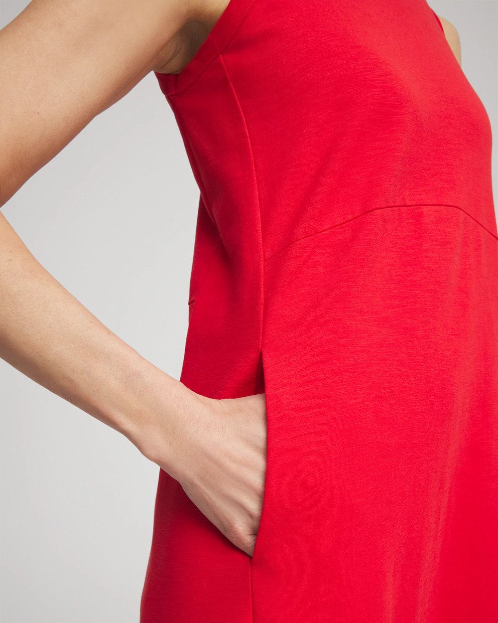 Chico's Sleeveless Midi Tank Dress
