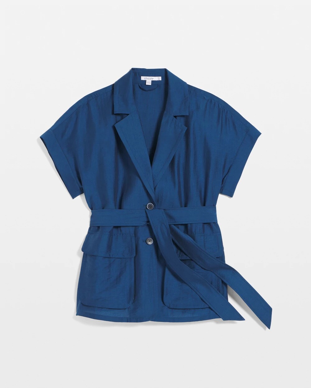 Chico's Cargo Shirt Jacket