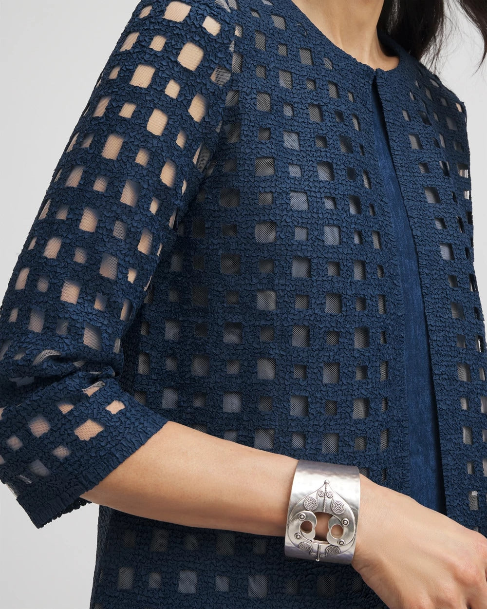 Chico's Travelers™ Collection Cutout Crush Jacket