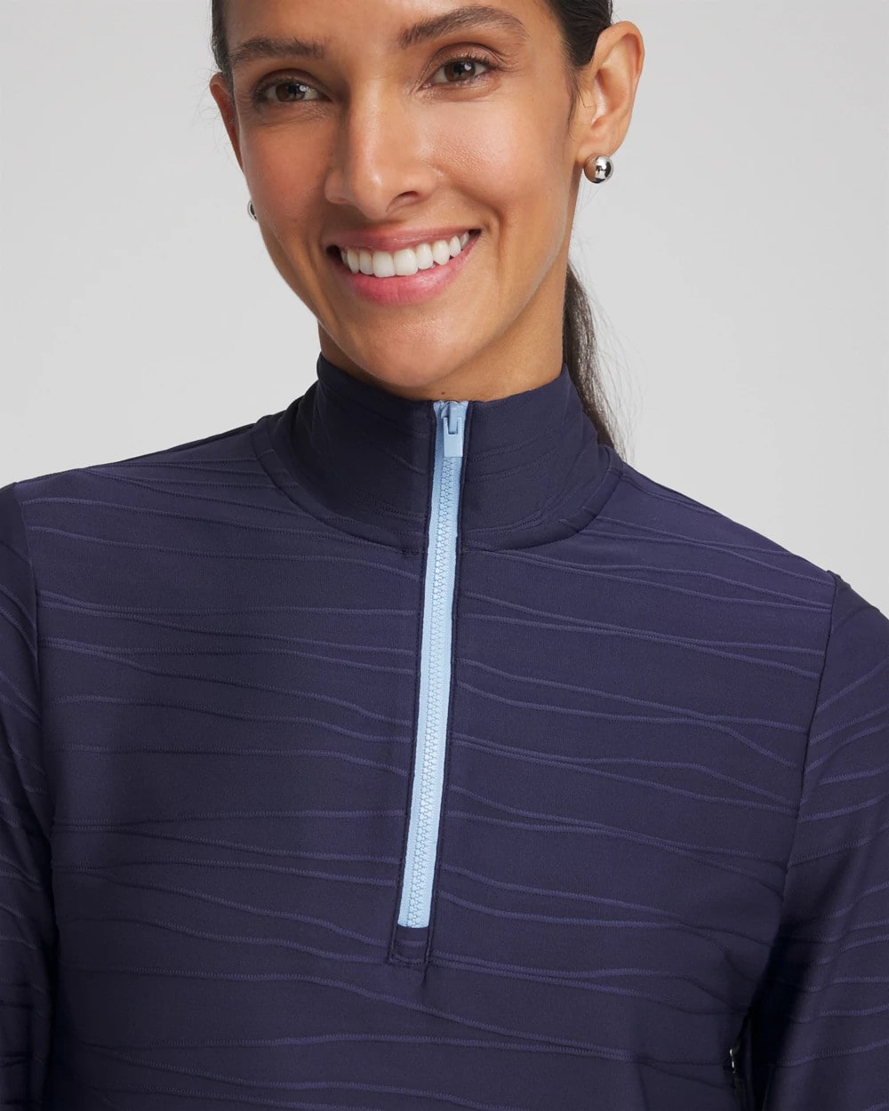 Chico's Zenergy® UPF Wave Half Zip