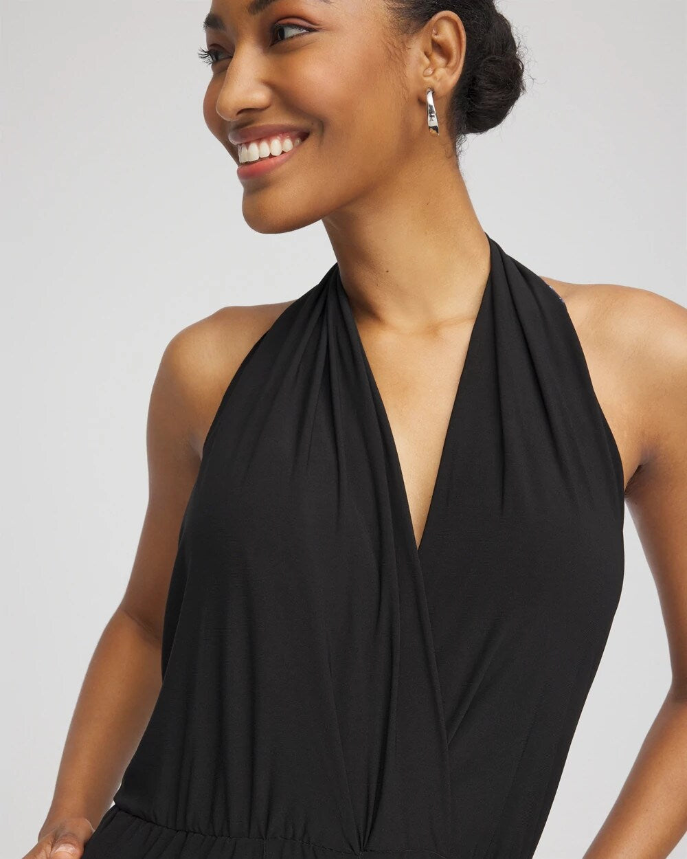Chico's Magicsuit Surplice Neck Jumpsuit