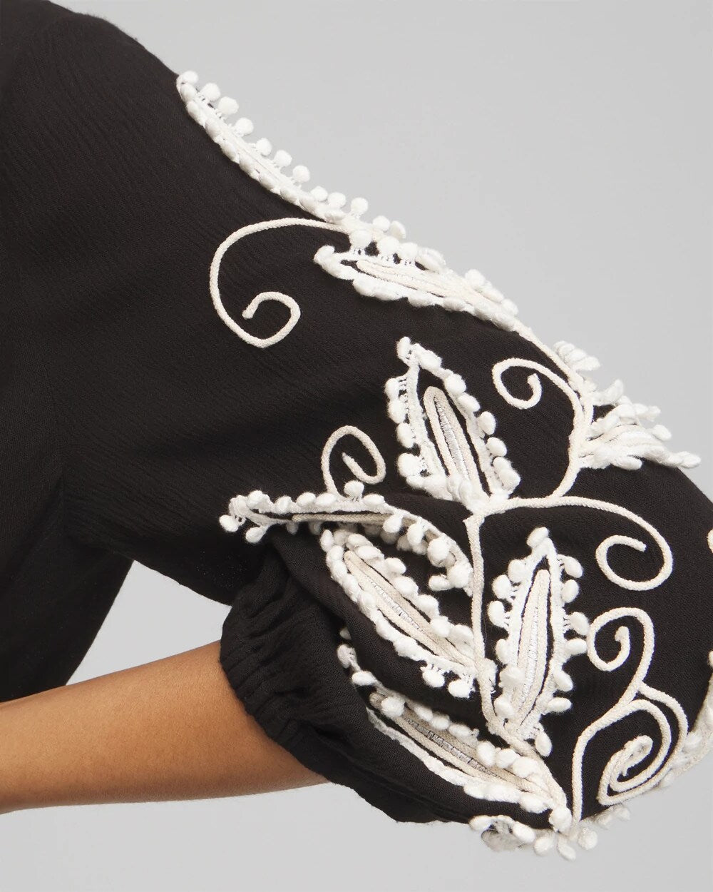 Chico's Embroidered Coverup Dress