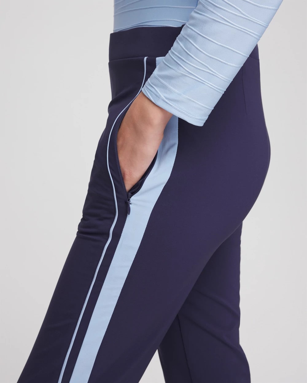 Chico's Zenergy® UPF Piped Ankle Pants