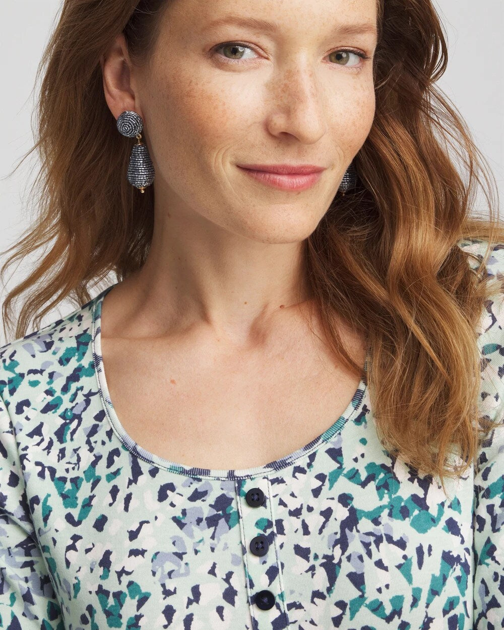 Chico's Wrapped Teardrop Post Earrings