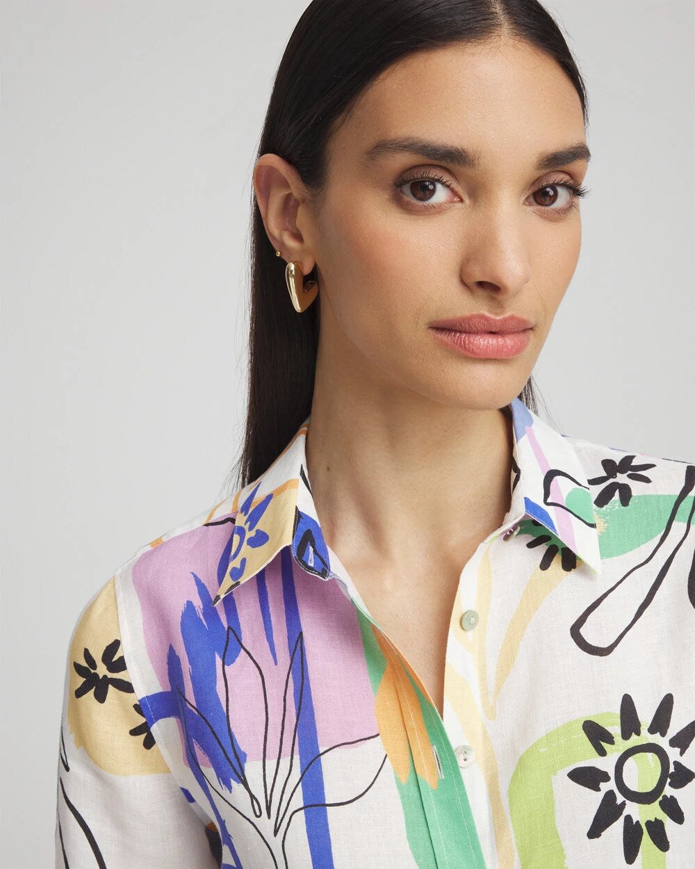 Chico's No Droop® Gold Tone Mini Hoops