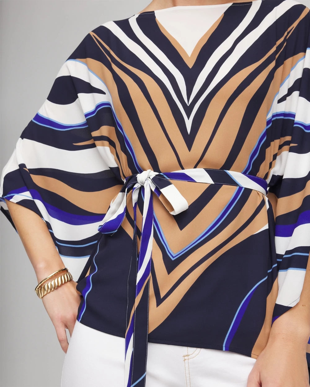 Chico's Voyage Belted Poncho