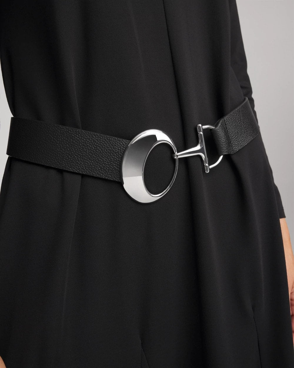 Chico's Soft-Stretch Faux Leather Belt