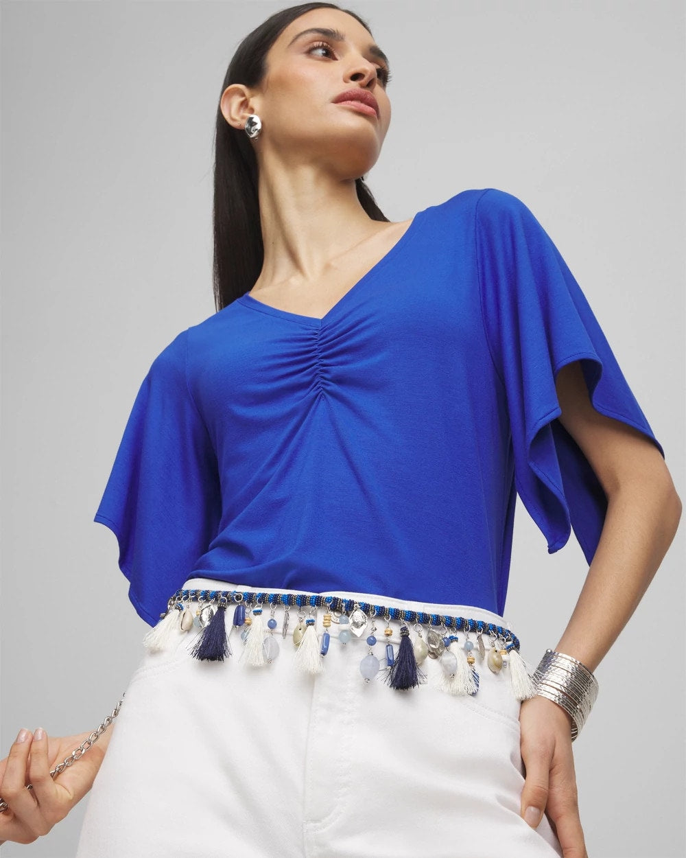 Chico's Ocean Motif Chain Belt