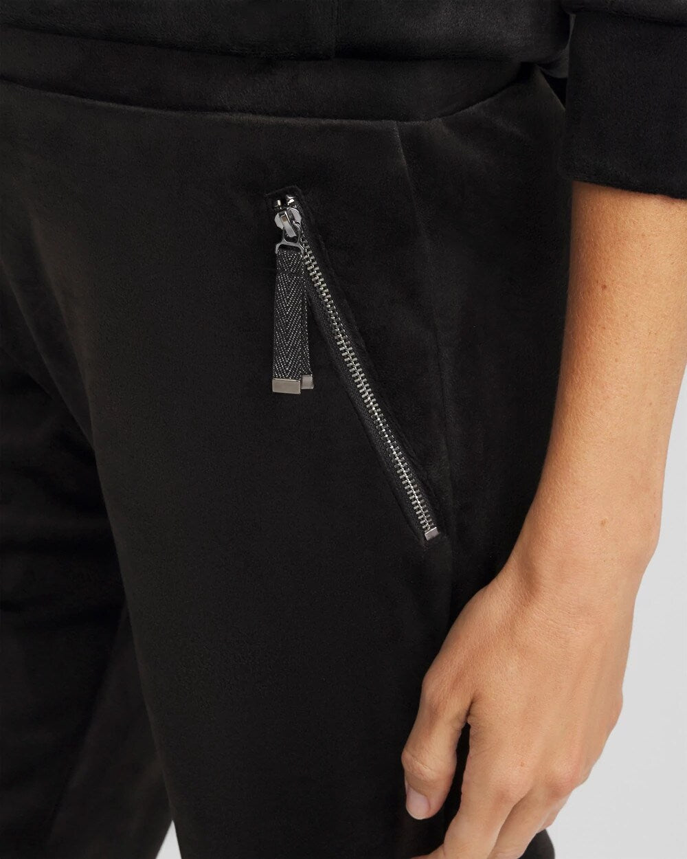 Chico's Zenergy® Velour Tapered Ankle Pants