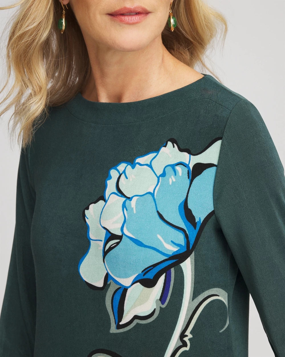 Chico's Travelers™ Artisanal Boatneck Tunic