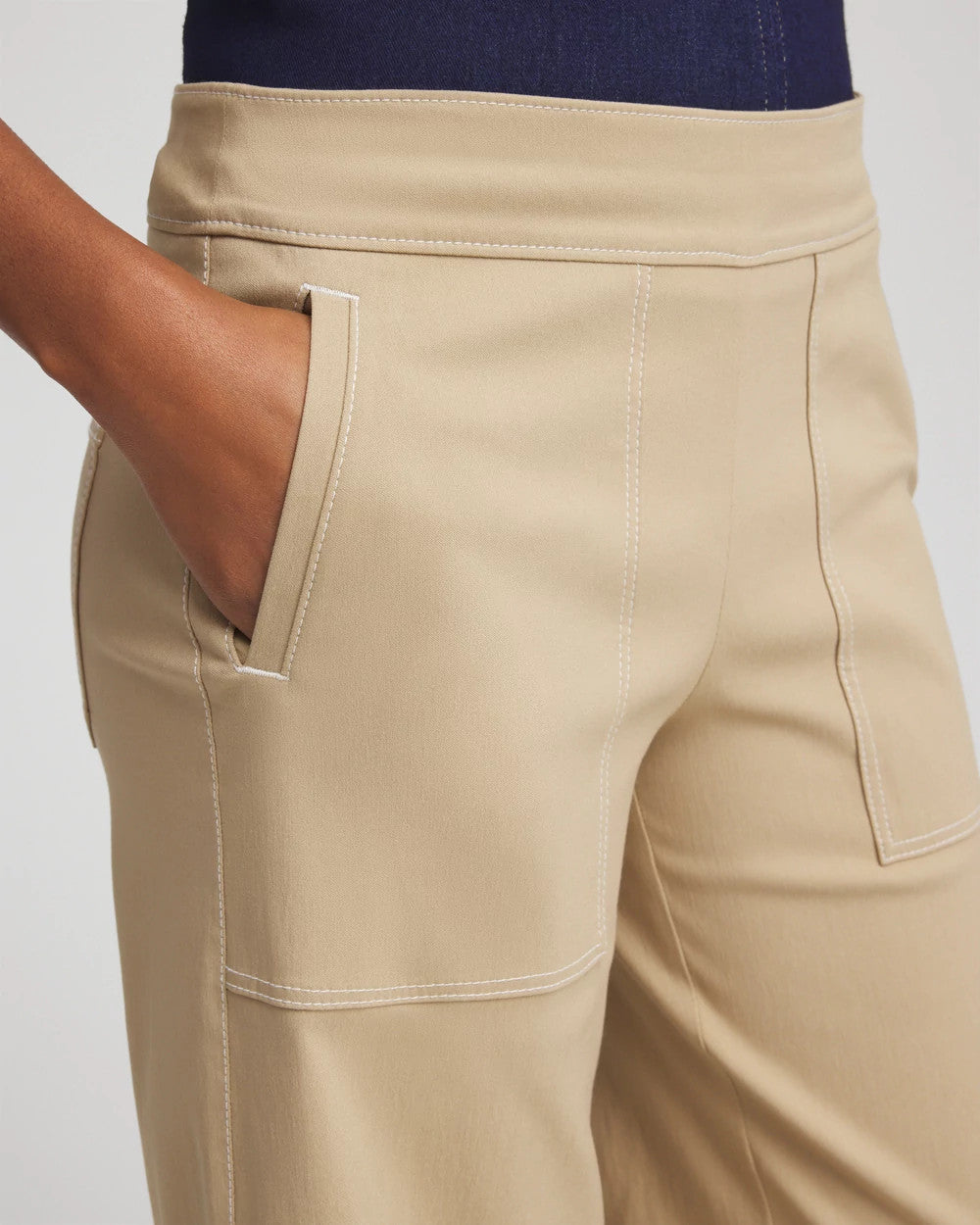 Chico's Brigitte™ Utility Wide-Leg Cropped Pants