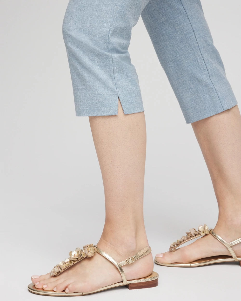 Chico's Brigitte™ Cross Dye Capri Pants