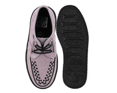 T.U.K. Shoes V3467 Misty Rose Suede Viva Mondo Creeper