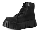 T.U.K. Shoes T2331 Black 8-Eye Anarchic Airship Boot