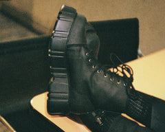 T.U.K. Shoes T2331 Black 8-Eye Anarchic Airship Boot