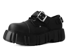 T.U.K. Shoes T2324 Black TUKskin™ 2-Buckle Anarchic Airship Gibson