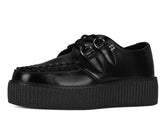 T.U.K. Shoes V6802 Black Leather Viva Mondo Creeper