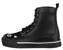 T.U.K. Shoes A6570L Black Kitty Sneaker Boot