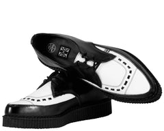 T.U.K. Shoes A8140 Two-tone Pointed Creepers