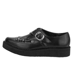 T.U.K. Shoes A8520 Pointed Buckle Creepers