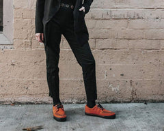T.U.K. Shoes A9852 Burnt Orange Suede 2-Ring VLK Sneaker