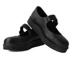T.U.K. Shoes Black TUKskin™ Viva Low Mary Jane