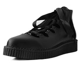 T.U.K. Shoes A9768L Black TUKskin™ 5-Loop Ribbon Mary Jane