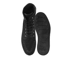 T.U.K. Shoes F9710 Black Suede 7-Eye Viva Low Boot