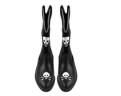 T.U.K. Shoes A3439 Black Skull Western Creeper Boot