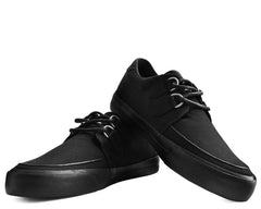 T.U.K. Shoes A9486 Black Basic Twill D-Ring Sneaker