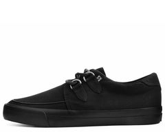 T.U.K. Shoes A9486 Black Basic Twill D-Ring Sneaker