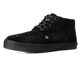 T.U.K. Shoes A3153 Black Suede 5-Eye Sneaker