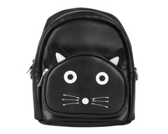 T.U.K. Shoes BG10 TUKskin Black Kitty MIni Backpack BG10