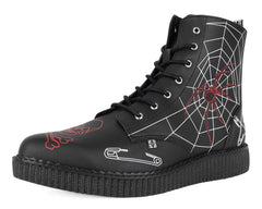 T.U.K. Shoes A3298 Eliza Sidney X T.U.K. Pointed Creeper Boot