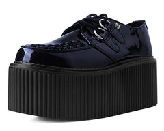 T.U.K. Shoes S9790 Black Patent Classic Stratocreeper