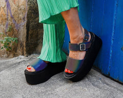 T.U.K. Shoes S3305L Midnight Chameleon Strato Sandal