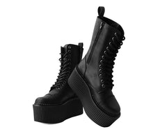 T.U.K. Shoes S9792 Black 12-Eye Casbah Stratocreeper Boot