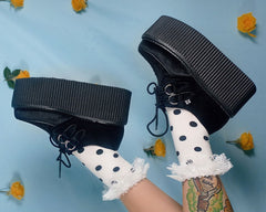 T.U.K. Shoes S9860 Black Velvet Stratocreeper