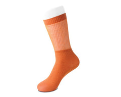 T.U.K. Shoes TSK1129 Orange Ribbed Glitter Sock TSK1129-OS