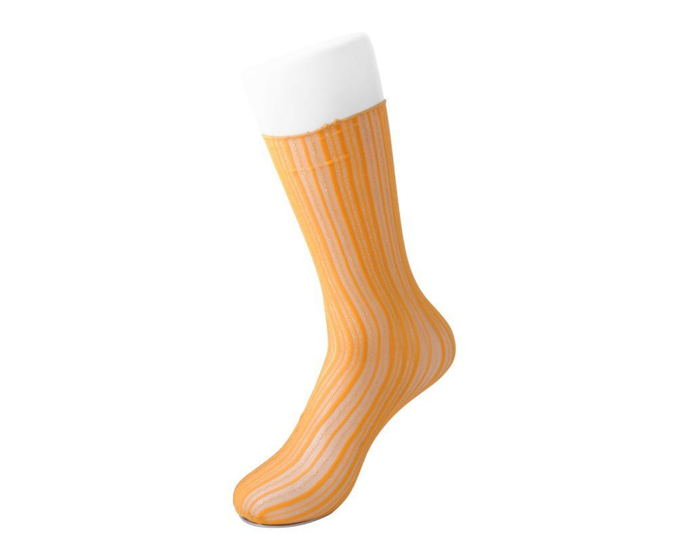 T.U.K. Shoes TSK1086 Mustard Lettuce Trim Lace Sock TSK1086-OS