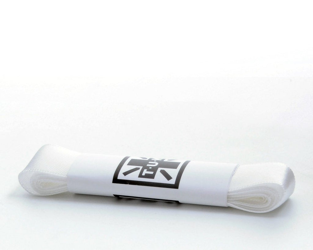 T.U.K. Shoes LC018-120WHS-OS 120 CM White Satin Laces LC018-120WHS-OS