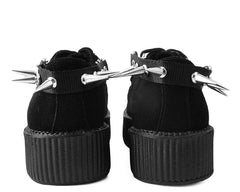T.U.K. Shoes SA04 Spiked Black Bondage Shoe Straps